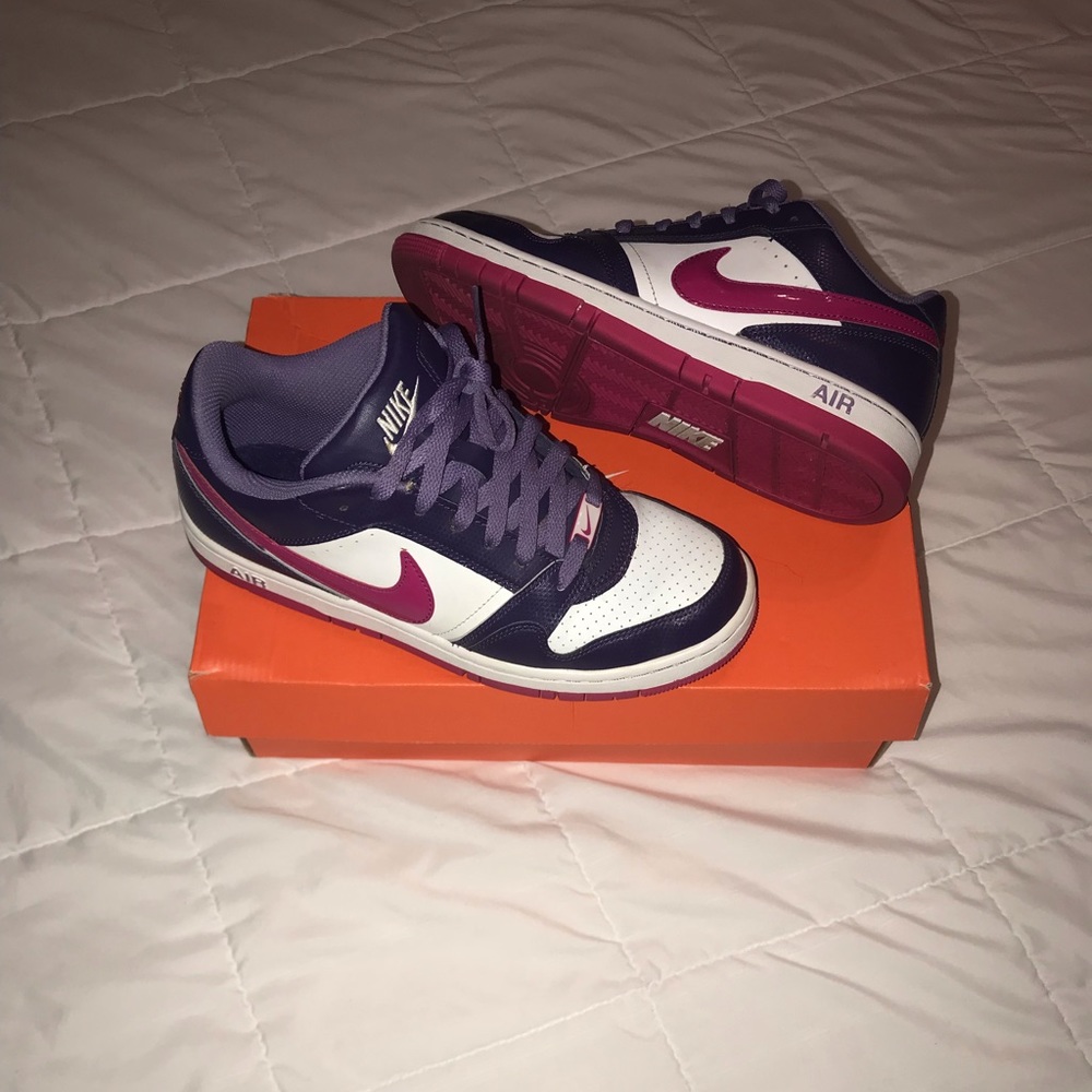 2006 Limited Edition Nike Air Force One Pink Purple Size 9